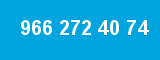 966 272 40 74 966 272 40 74